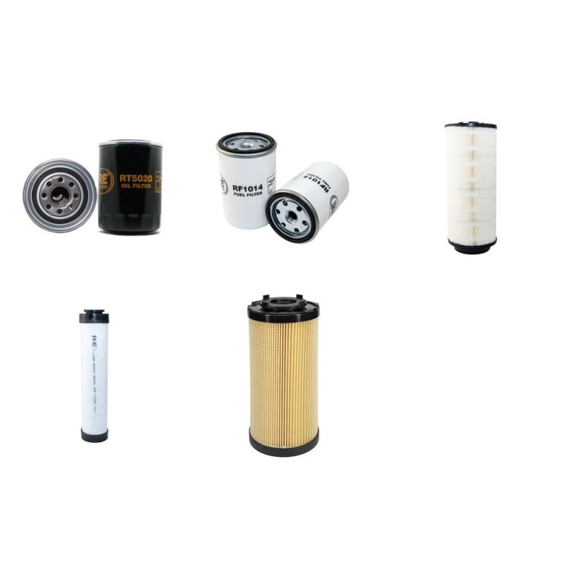 FINLAY TEREX 312 Filter Service Kit w/Deutz F3L912 Eng.