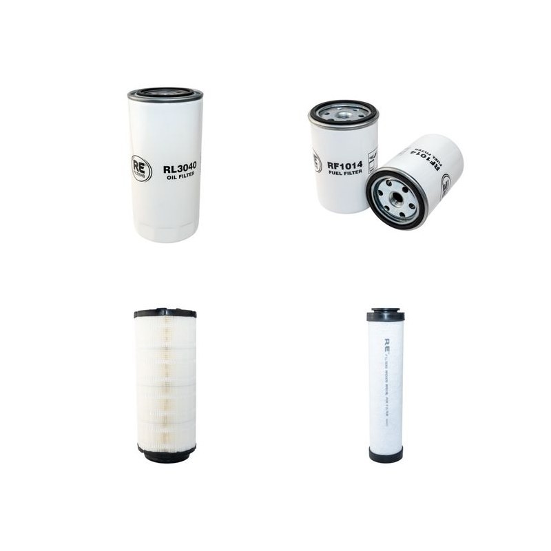 Filter Kit for Finlay Terex 393 Hydrascreen Air Oil Fuel Filters with Deutz BF4L1013C Engine