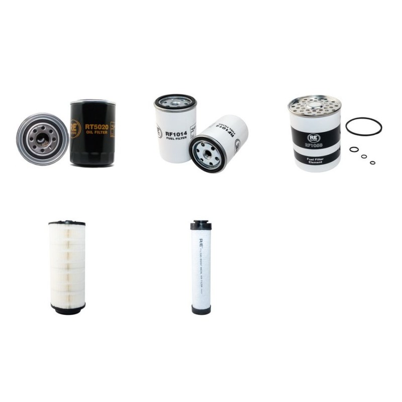 FINLAY TEREX 663 Filter Service Kit Air Oil Fuel Filters w/Deutz Eng.