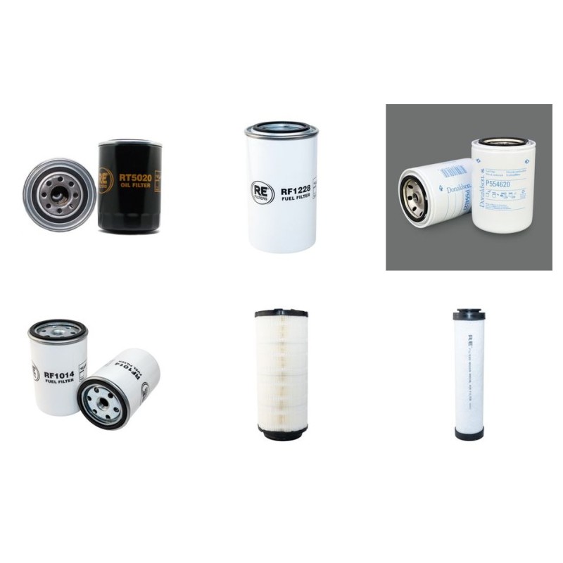 Filter Kit for Finlay Terex 693T with Deutz BF4M1012 Engine YR 2007-