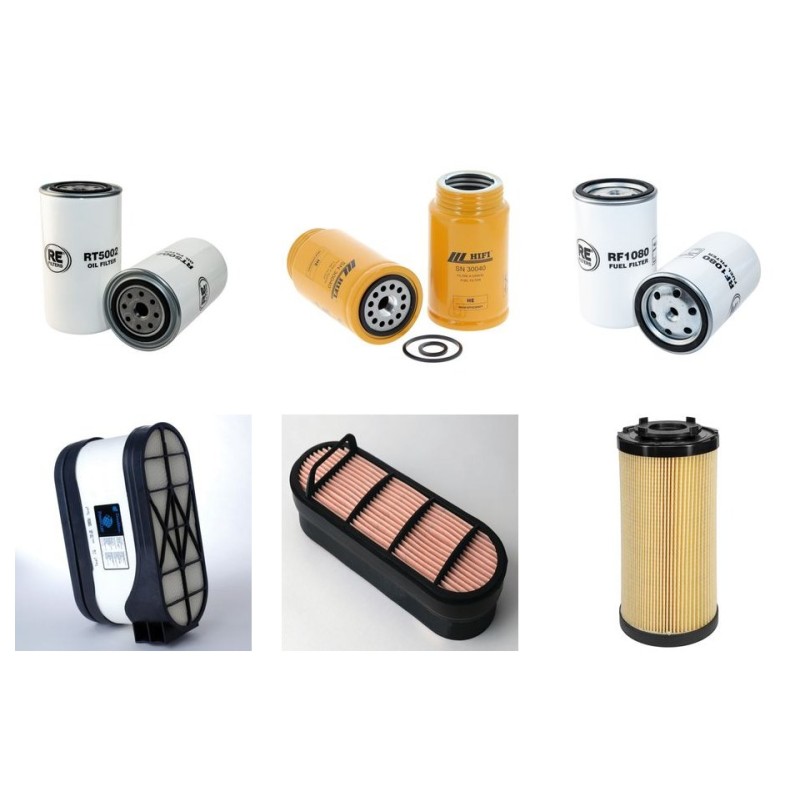 Filter Kit for Finlay Terex 964+ with Cat C4 Engine