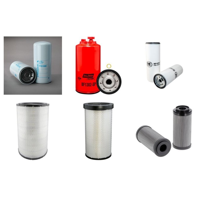 Filter Kit for Finlay Terex I130 with CAT C 13 Engine