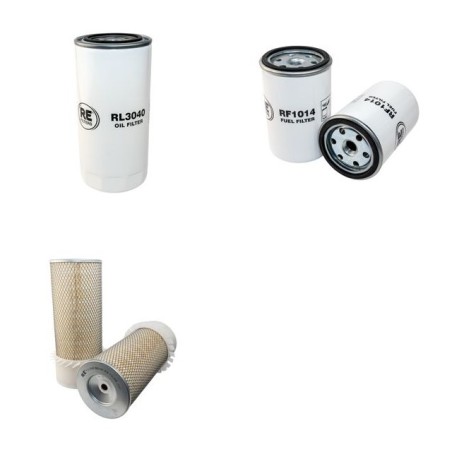 Filter kit for Case 90 CKB Air Oil Fuel Filters with Deutz Engine