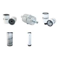 Filter kit for Case 90 XT Air Oil Fuel Filters with Case 4T390 Engine