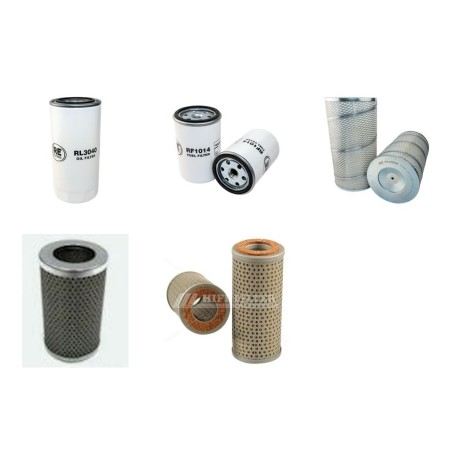 FUCHS 714 M/MU/R Filter Service Kit w/Deutz F6L912 Eng.