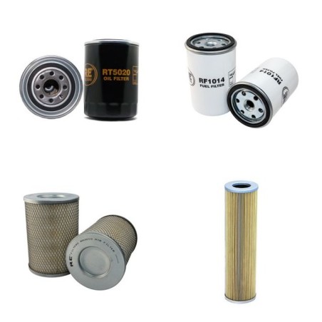 FUCHS 722 Filter Service Kit w/Deutz F4L912 Eng.