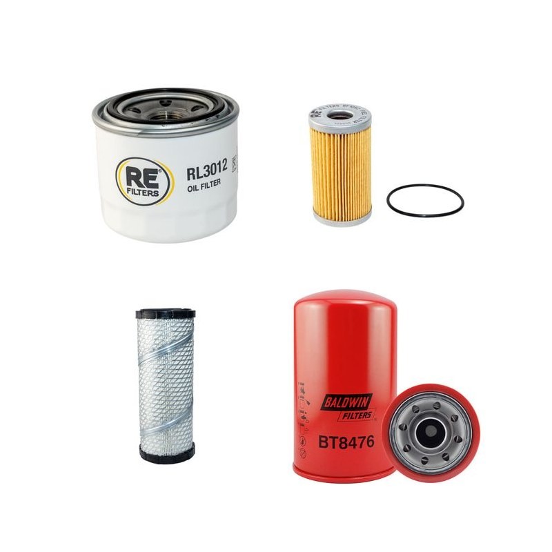 FUCHS 950H Filter Service Kit w/Yanmar 3Te68 Eng.