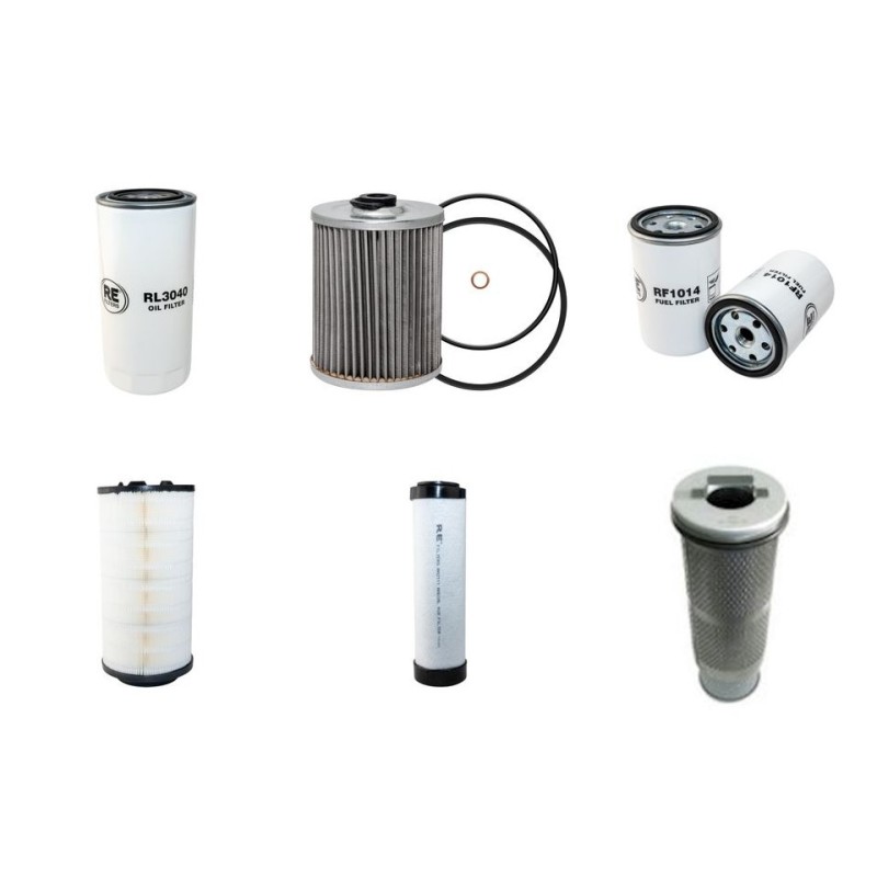 FUCHS MHL 330H Filter Service Kit w/Deutz Bf6M1013E Eng. 1997-