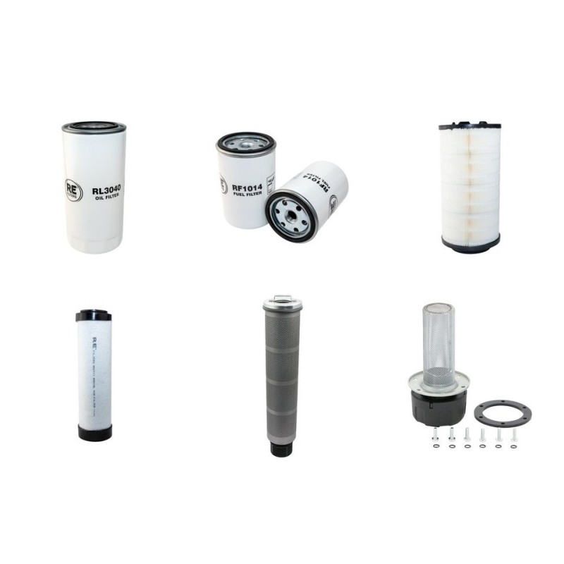 FUCHS MHL 331 Filter Service Kit w/Deutz BF6M1012-EL Eng.