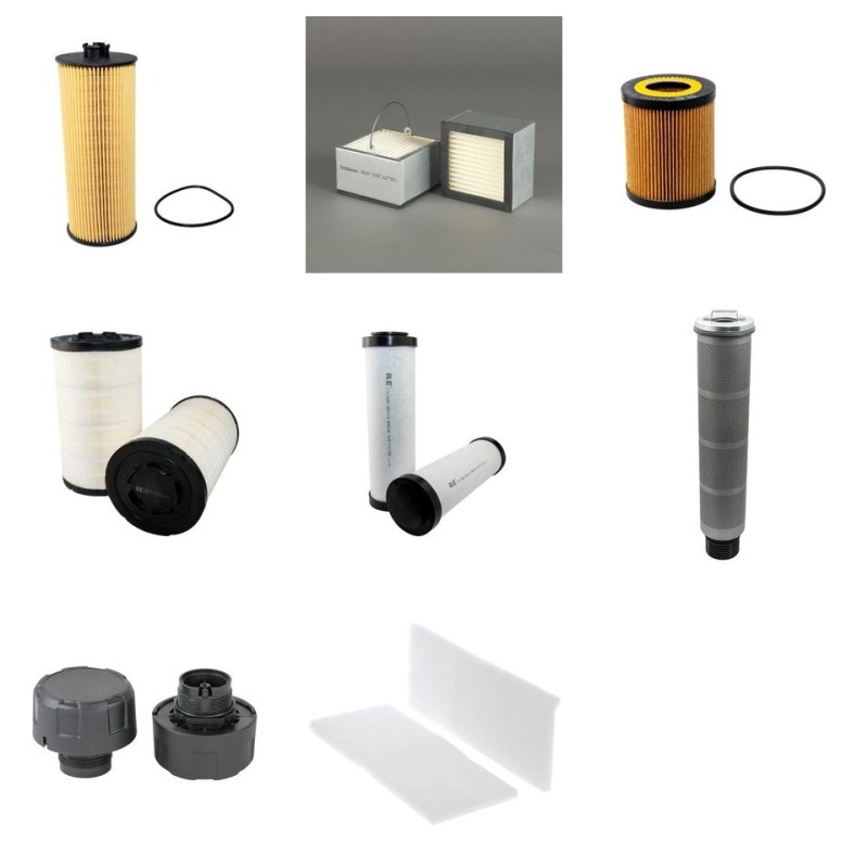 FUCHS MHL 331  Filter Service Kit w/Deutz BF6M2012C Eng. SN   707-