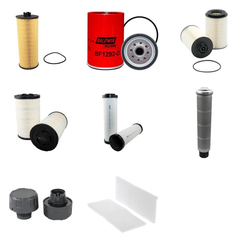 FUCHS MHL 331D  Filter Service Kit w/Deutz TCD 2012 L06 2V Eng. SN   1130-