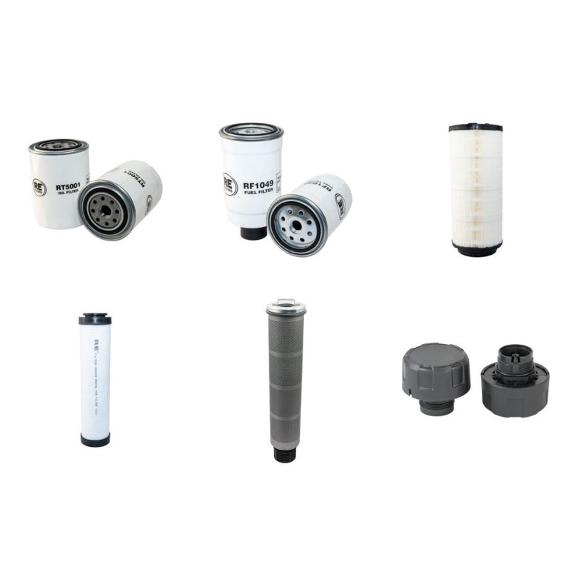 FUCHS MHL 340 Filter Service Kit w/Perkins 1006.6 Eng.