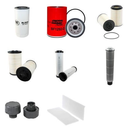 FUCHS MHL 340D Filter Service Kit w/Deutz TCD 2012 L06 2V Eng.   YR  2008-
