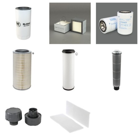 FUCHS MHL 464 Filter Service Kit w/Deutz B6M1013FC Eng.