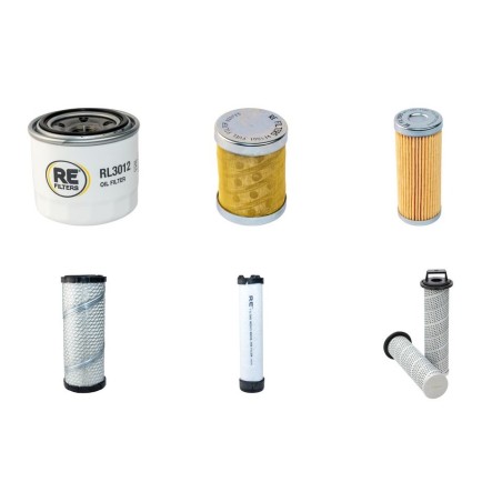 GEHL AL 140 Filter Service Kit w/Yanmar 3TNV76KGWL Eng.