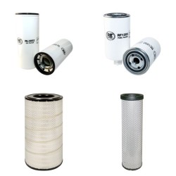 Filter kit for Case 921 B Air Oil Fuel Filters with Cummins Engine