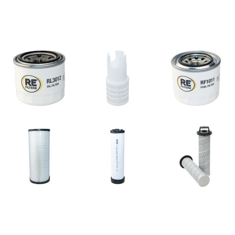 GEHL AL 340 Filter Service Kit w/Yanmar 3TNV88-BKGWL Eng.
