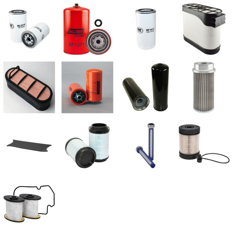 CASE (POCLAIN) 921 F Filter Service Kit w/CNH F4HFE6131 Eng.   YR  2013-  TIER IV I