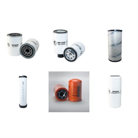 Filter kit for Case Poclain 95 XT with Case 4Bt Engine