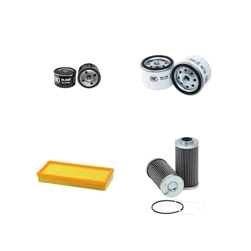 GEHL KL155/ KL160 Filter Service Kit w/Lombardini Eng