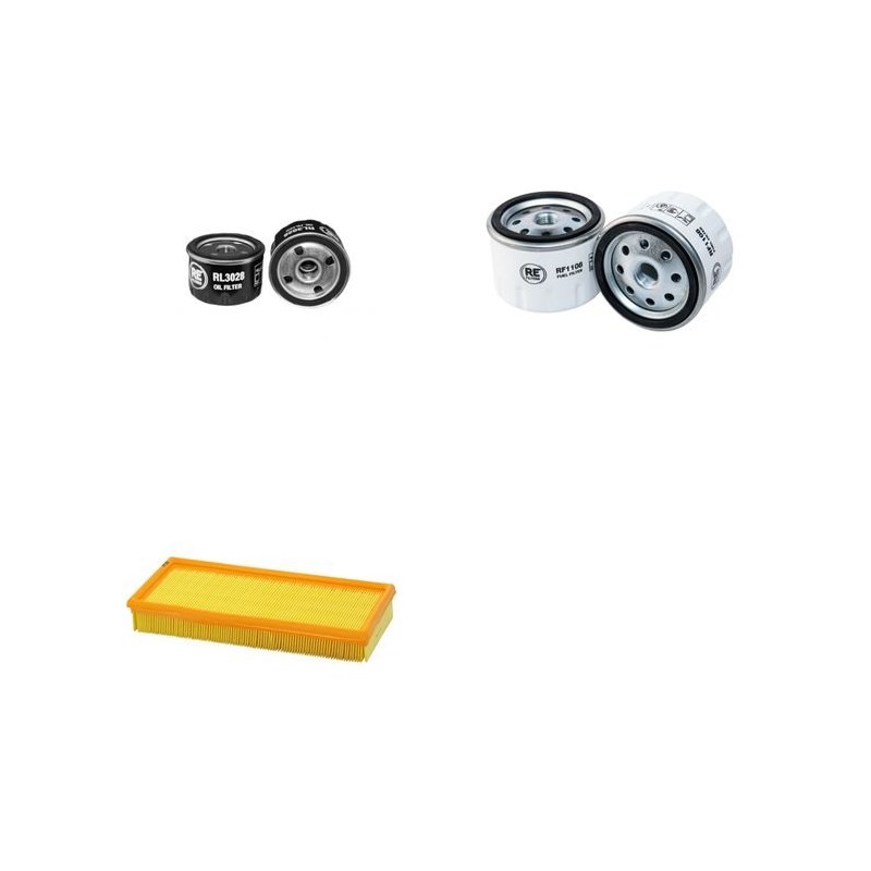 GEHL KL 155 Filter Service Kit Air Oil Fuel Filters w/Lombardini LDW 1204 Eng.