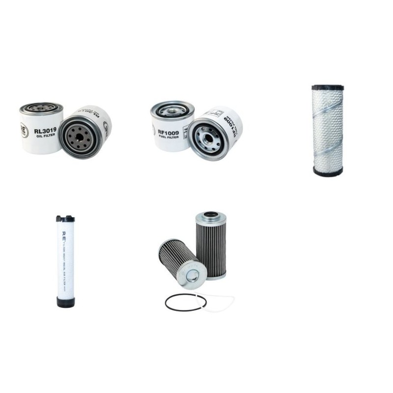 GEHL KL155 Filter Service Kit w/ Perkins Eng