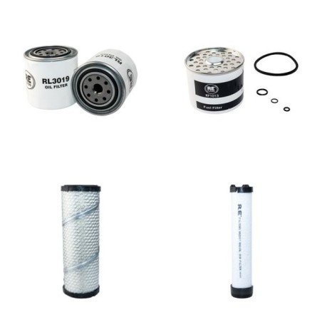 GEHL KL 178 Filter Service Kit Air Oil Fuel Filters w/Perkins H33/2800 Eng.