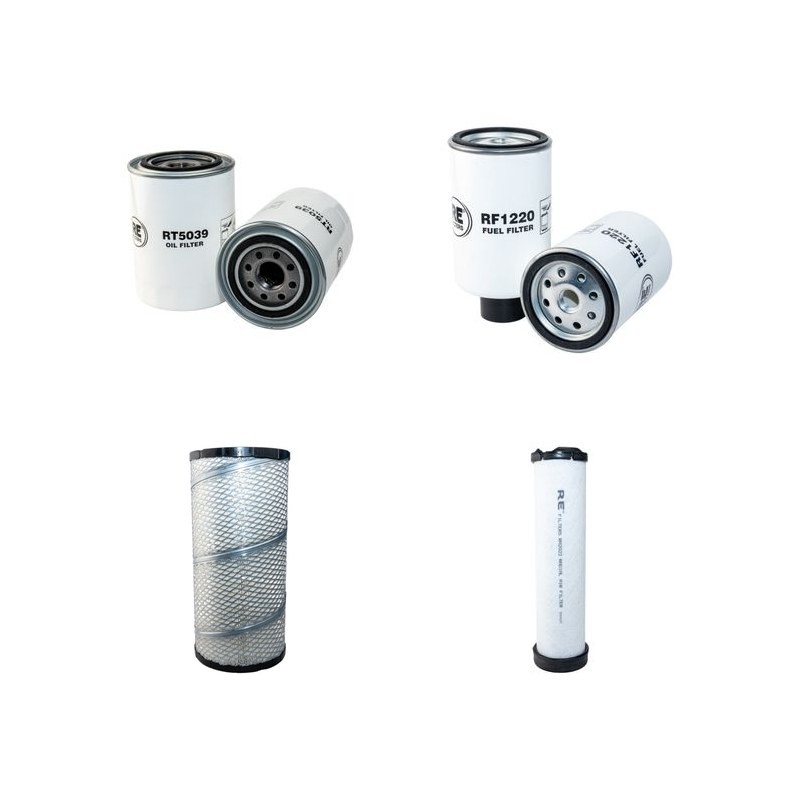 Filter kit for Case 95 XT Air Oil Fuel Filters with Case 4BT Engine