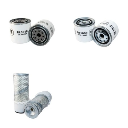 GEHL KL 305 Filter Service Kit Air Oil Fuel Filters w/Perkins 103-15 / 104-19 Eng.