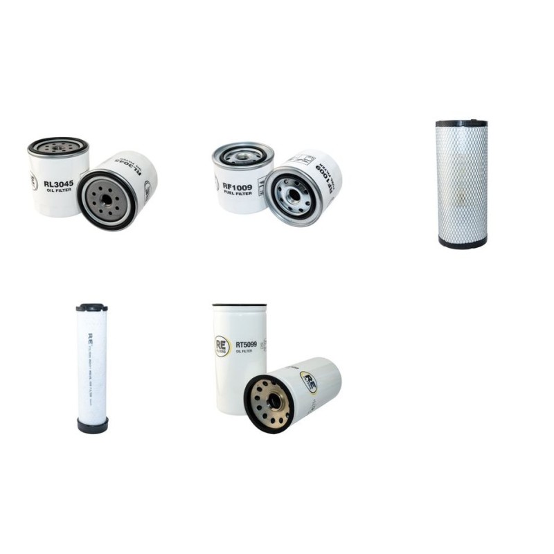 GEHL KL 608 Filter Service Kit w/Isuzu 4JB1 Eng.