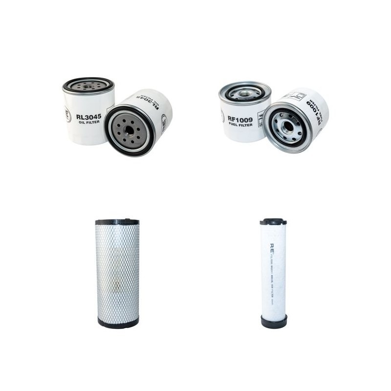 GEHL KL 608 Filter Service Kit Air Oil Fuel Filters w/ISUZU 4JB1 Eng.