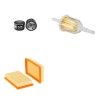 GEHL MB 138 Filter Service Kit Air Oil Fuel Filters w/Lombardini LDW 903 Eng.