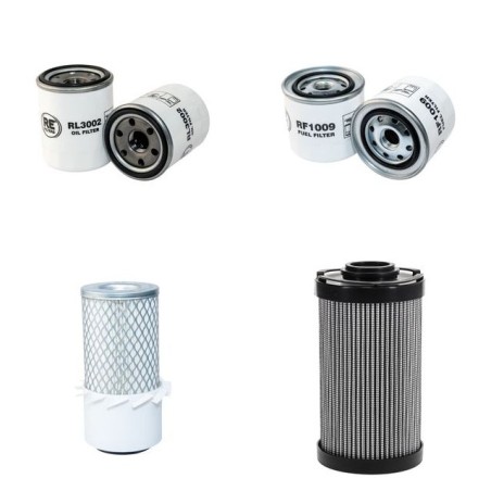 GEHL MB 138 Filter Service Kit w/Isuzu 3KC1 Eng.