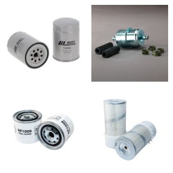GEHL MG747 Filter Service Kit Air Oil Fuel Filters w/ISUZU