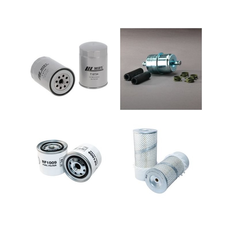GEHL MG 747 Filter Service Kit Air Oil Fuel Filters w/ISUZU  Eng.