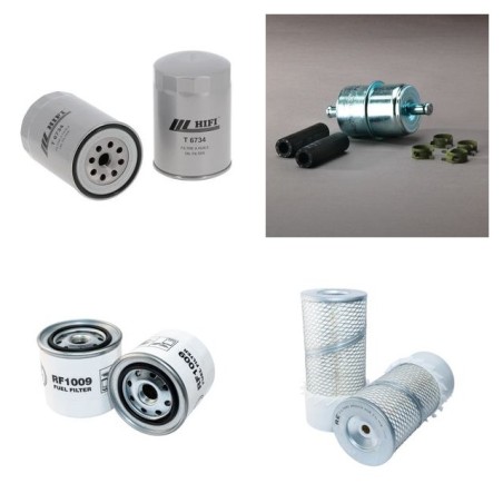 GEHL MG 747 Filter Service Kit Air Oil Fuel Filters w/ISUZU  Eng.