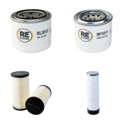 GEHL SL 1640 Filter Service Kit Air Oil Fuel Filters w/Yanmar 3TNV82A Eng.   YR  2009-