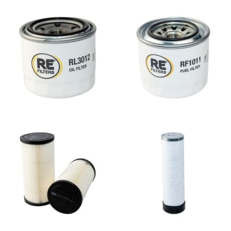 GEHL SL 1640 Filter Service Kit Air Oil Fuel Filters w/Yanmar 3TNV82A Eng.   YR  2009-