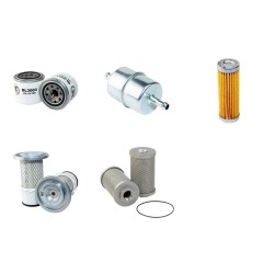Filter kit for Case Poclain CK08 w Kubota Z430K1 Engine