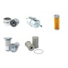 CASE POCLAIN CK08 Filter Service Kit w Kubota Z430K1 Eng.