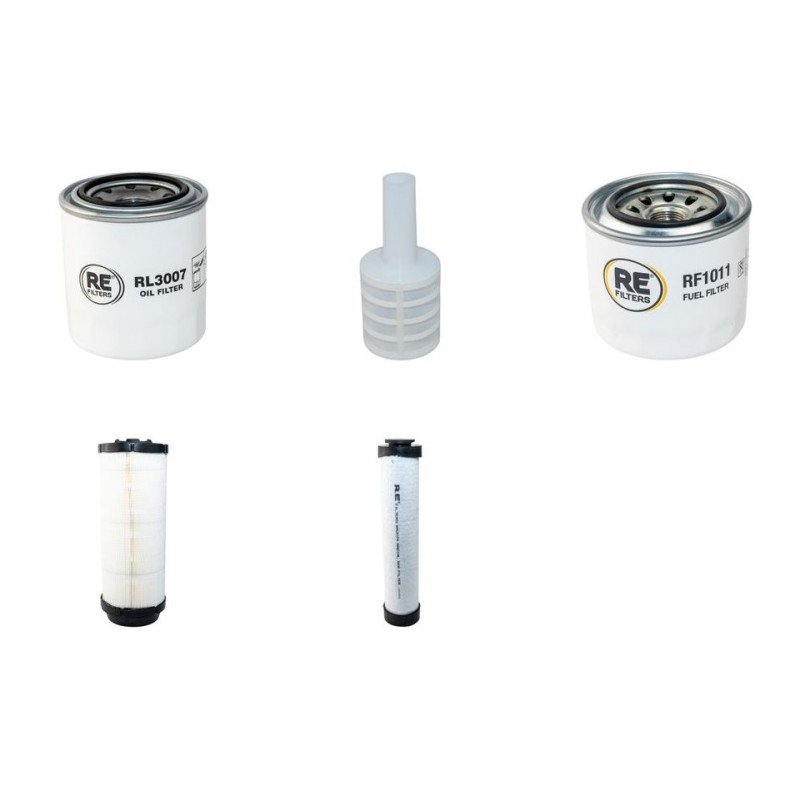 GEHL SL 3640 Filter Service Kit Air Oil Fuel Filters w/Yanmar 3TNV88-XMS2 Eng.
