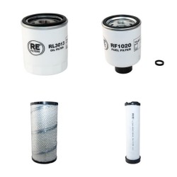 GEHL SL 4635 SX/DX Filter Service Kit Air Oil Fuel Filters w/Deutz BF3M1011F Eng.