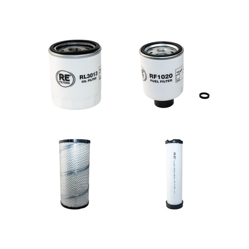 GEHL SL 4635 SX/DX Filter Service Kit Air Oil Fuel Filters w/Deutz BF3M1011F Eng.