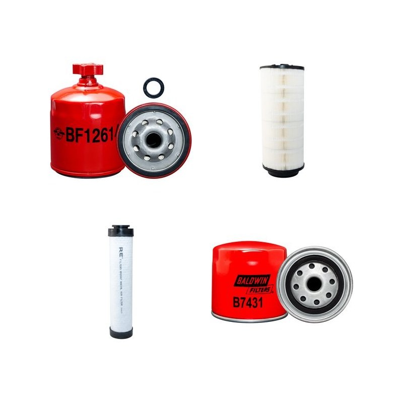 GEHL SL 4640E  Filter Service Kit Air Oil Fuel Filters w/Deutz TD4L2009 Eng. SN   310601-