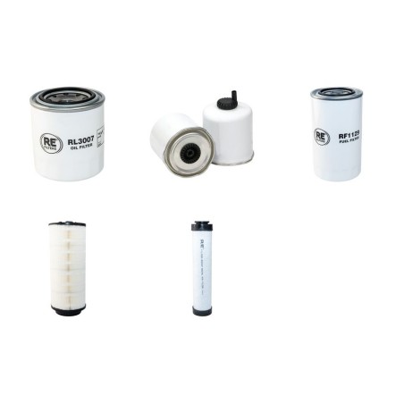 GEHL SL 4640E Power 2 Filter Service Kit Air Oil Fuel Filters w/Yanmar 4TNV98 ZWNS Eng.