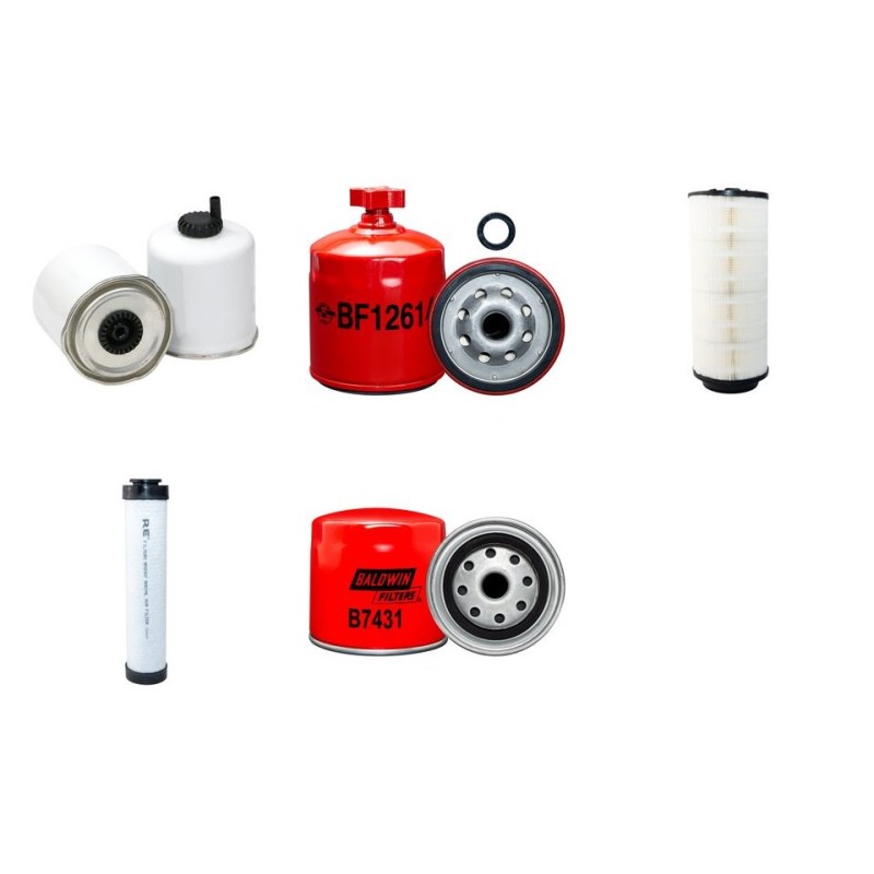 GEHL SL 5240E Filter Service Kit Air Oil Fuel Filters w/Deutz TD4L2009 Eng.