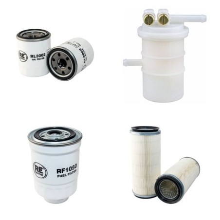 GEKO 15010 (Generator) Filter Service Kit w/Mitsubishi S4L02 Eng.