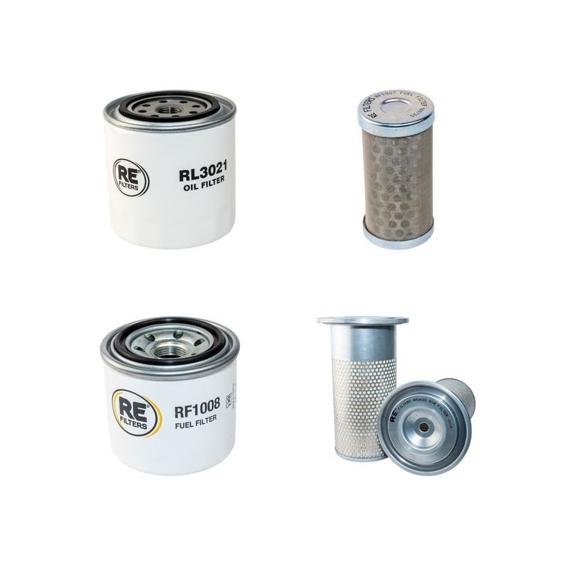 Filter kit for Case CK38 - Air - Oil - Fuel Filters