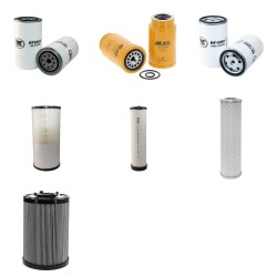 GEOTEC ROTOMAX XL Filter Service Kit w/Perkins 1104D-E44T Eng.