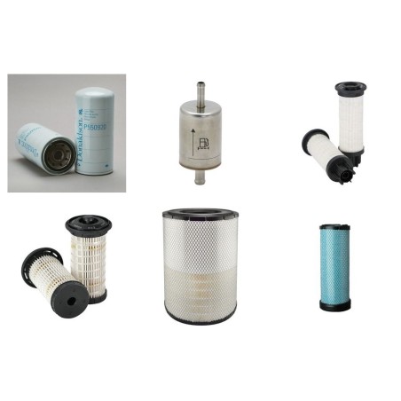 GEOTEC ROTOMAX XL GTi Filter Service Kit w/Perkins 1206 E-E70TTA Eng.